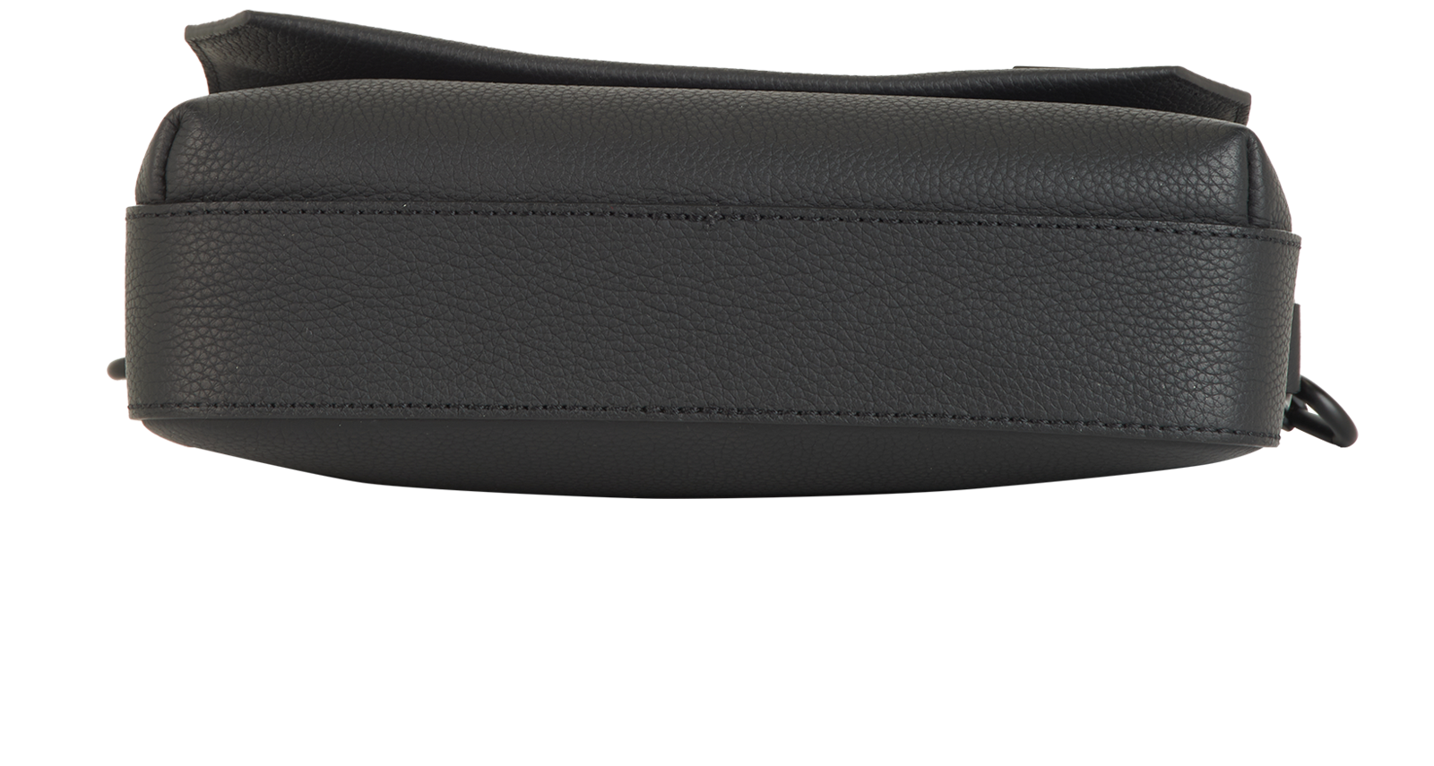 Fastline Messenger Bag, &pound;1,500, Handbags, Black, Leather, Top view